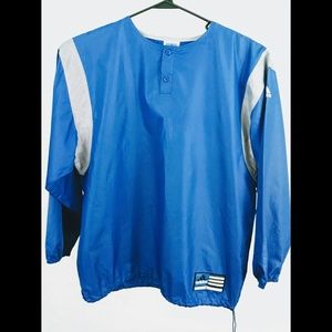 Men's Adidas Team Pullover Windbreaker Large